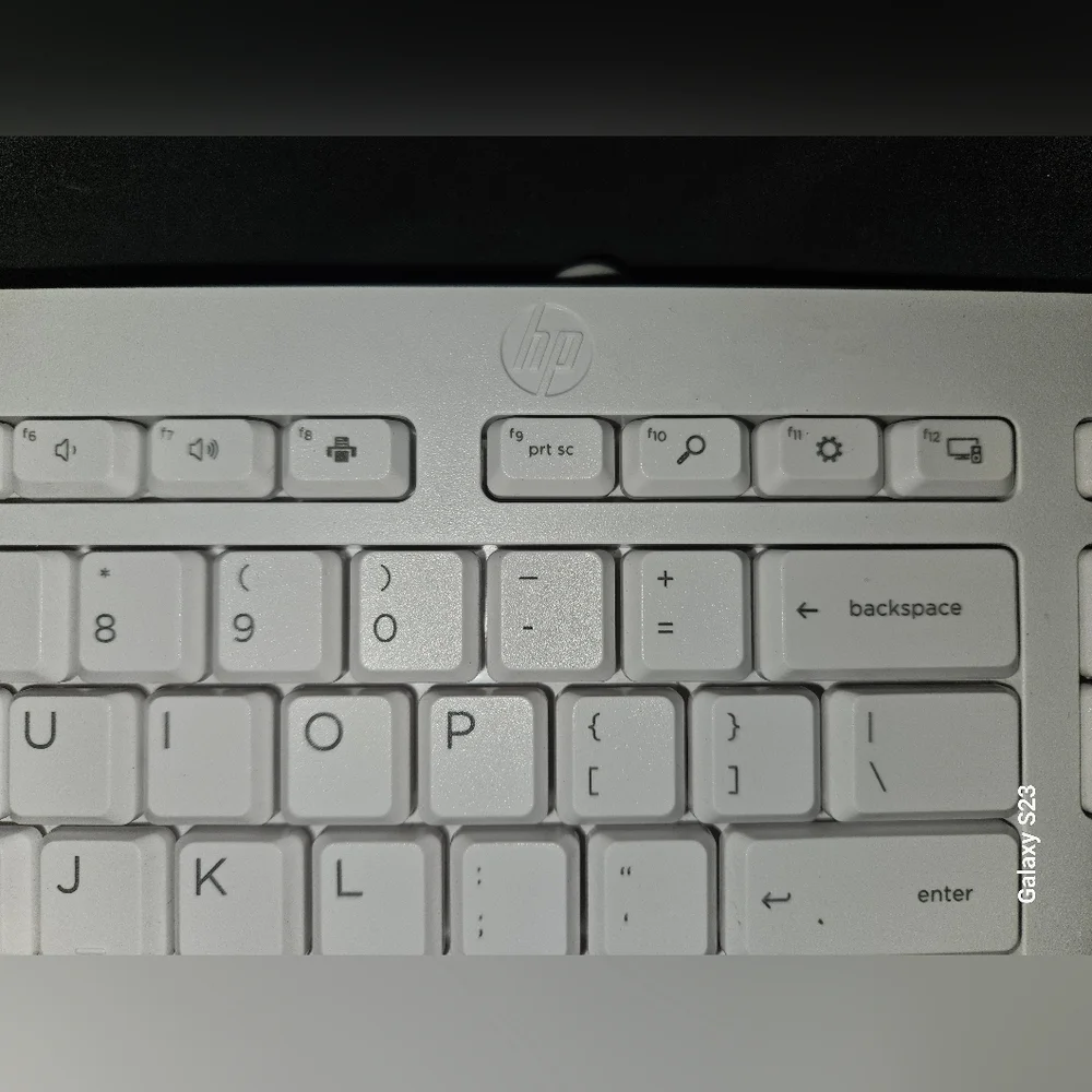 Corded HP White Keyboard NWOT